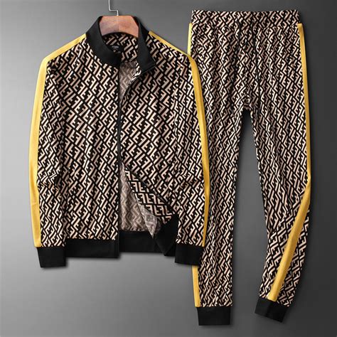 abito fendi uomo|men's Fendi tracksuit.